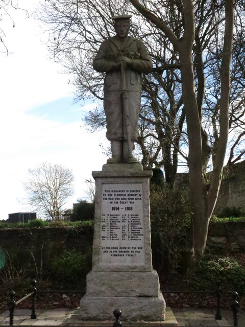 War Memorial, Front Street, Earsdon
