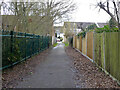 Public footpath 3388, Three Bridges, Crawley