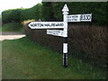 Signpost at Druid