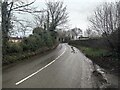 Windy road to Upper Eashing village