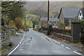 A rainy day on the road through Cwmystwyth