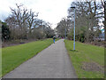 Public bridleway 1525_1 heads towards Langley Green, Crawley