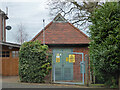 SO8656 : Electricity substation, Tunnel Hill, Worcester by Chris Allen
