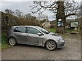 Car park at St. Michael & All Angels church (Lingen)