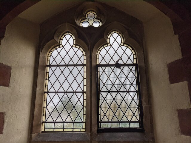 Window inside St. Michael & All Angels church (Chancel | Lingen)