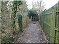 Footpath 3380, Three Bridges, Crawley