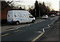 ST3091 : Scorpio Signs van, Almond Drive, Malpas, Newport by Jaggery