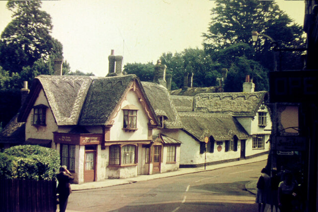 Pencil Cottage, Shanklin Old Village, 1960