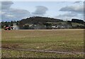 Farmland and tractor north of Hagley