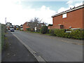 Hazewood Close from Nunnery Lane, Worcester