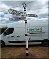 Direction Sign ? Signpost on Ryes Lane, Hatfield Broad Oak