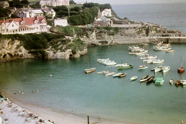 Newquay Harbour, 1962