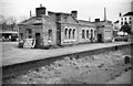 SP0344 : The Midland Station, rail side, Evesham by Martin Tester