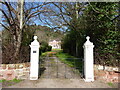 Gates at Higher House, Grinshill, Shropshire