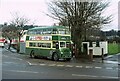 SX9093 : Former Exeter City Transport bus at Exwick terminus – 1973 by Alan Murray-Rust