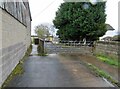 Gateway from Lodge Farm buildings