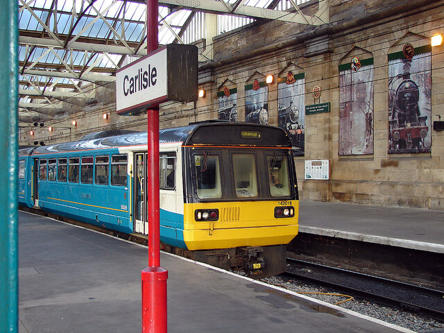 A 'Pacer' train at Carlisle