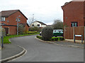 Draycote Close from Queenswood Drive, St Peter The Great