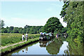 Trent and Mersey Canal near Great Haywood in Staffordshire