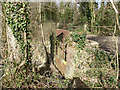 Old sluice in pond bay for former Bewbush Pond