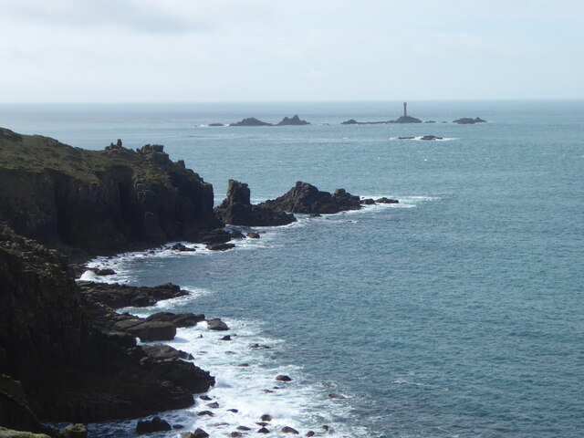 The view towards Land's End from the SW Coast Path