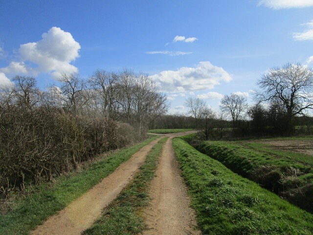 Farm track near Newel Well © Jonathan Thacker :: Geograph Britain and ...