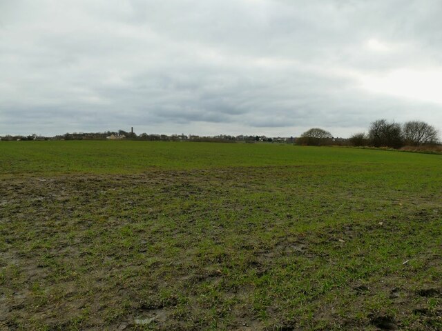 Waterlogged field off Woodhead Lane,... © Stephen Craven cc-by-sa/2.0 ...