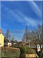 Cirrus uncinus cloud formation above Button Hill