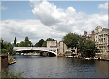 SE5951 : Lendal Bridge, The River Ouse, York by habiloid