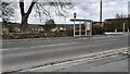 Bus stop on North side of B6265 in Eastburn