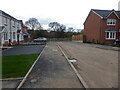 Reinstated public footpath from Aconbury Close