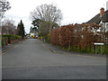 Manor Road from Hanbury Park Road, Worcester