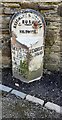 Milestone on south side of the old Skipton Road at Main Road junction