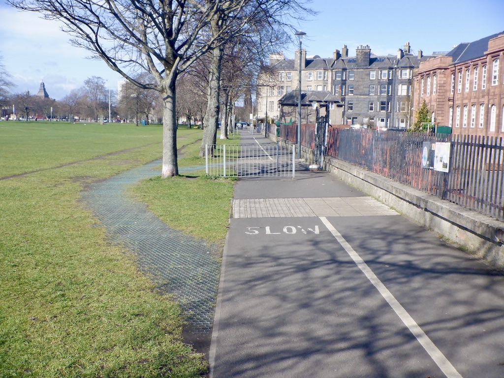 Shared Use Path, Leith Links © Richard Webb :: Geograph Britain And Ireland