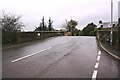 Elm Road railway bridge east of station at Summergate Road junction