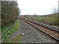 Railway line to Exeter