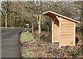 Bus shelter along Hoarstone Lane, Trimpley