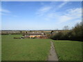 Footpath to the village, Little Dalby