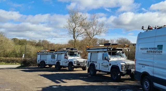 Land Rover gathering