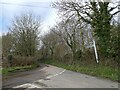 Junction, above Abbotsmarsh Wood