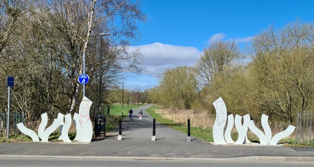 Entry to Recreation Ground, St Augustines, Chesterfield