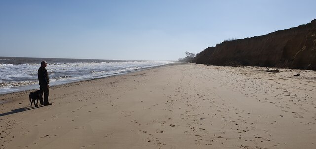 The beach at Benacre (looking south)