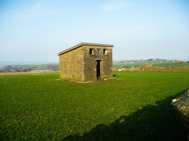 Control building for the former Grumbling Wireless Station, Denholme