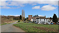 Houses by Lloyd Roberts buildings on Penn Common, Staffordshire