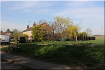 TL4038 : Houses on Picknage Road, Barley by David Howard