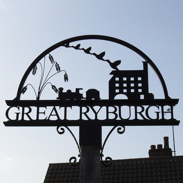 Great Ryburgh village sign