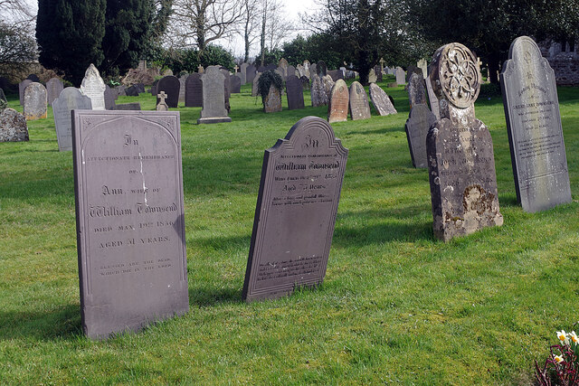 Townsend graves, North Kilworth Churchyard