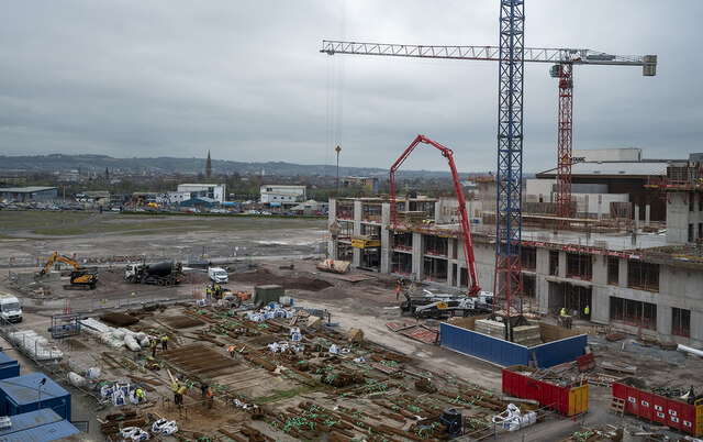 Construction site, Belfast