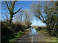 SS5721 : Minor road to Langridgeford by Roger Cornfoot