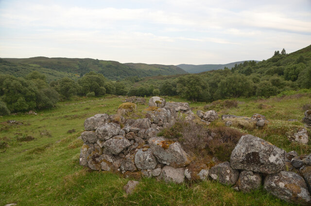 Ruins near Torrangarbh, Rogart, Sutherland